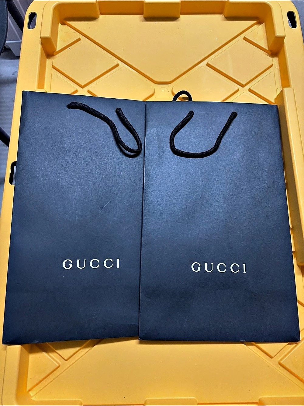 Gucci Gift Bags Black